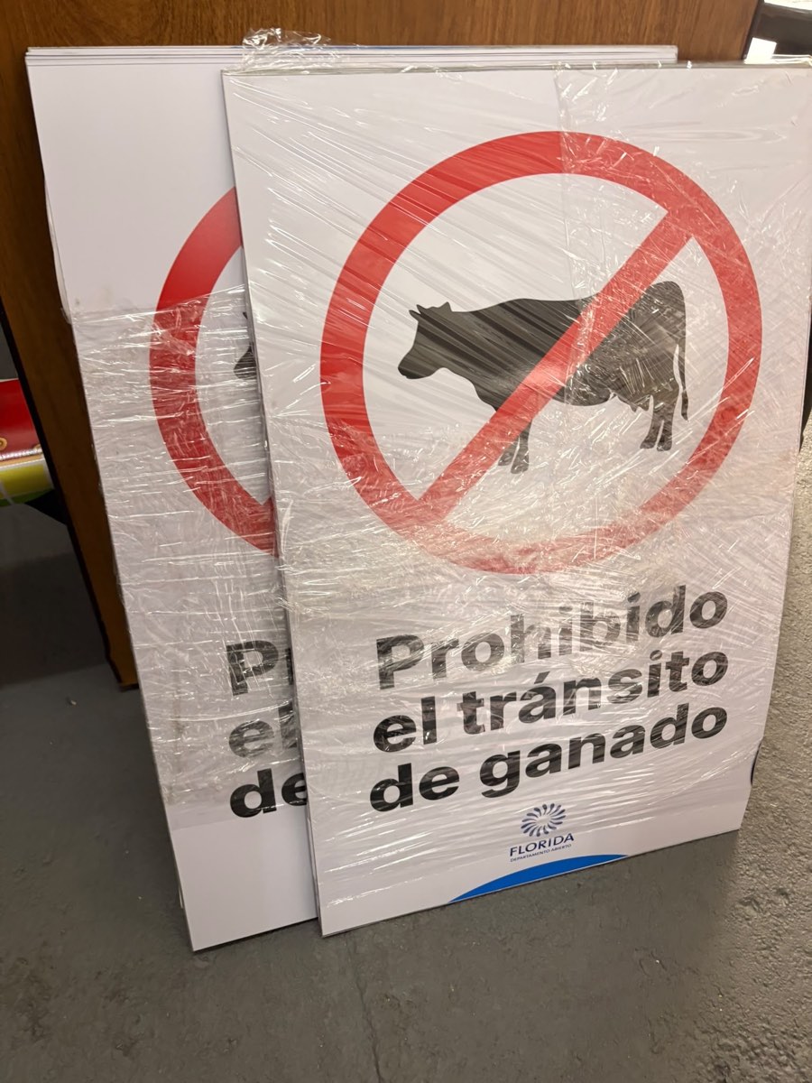Cartel Estudio Jurídico y Notarial