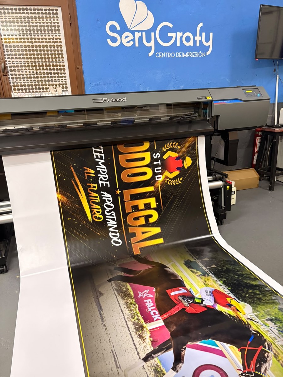 Cartel comercial SeryGrafy